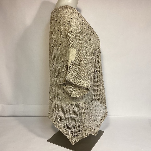 Kaktus Open weave 2 button jacket over shirt Womens medium - Picture 4 of 9